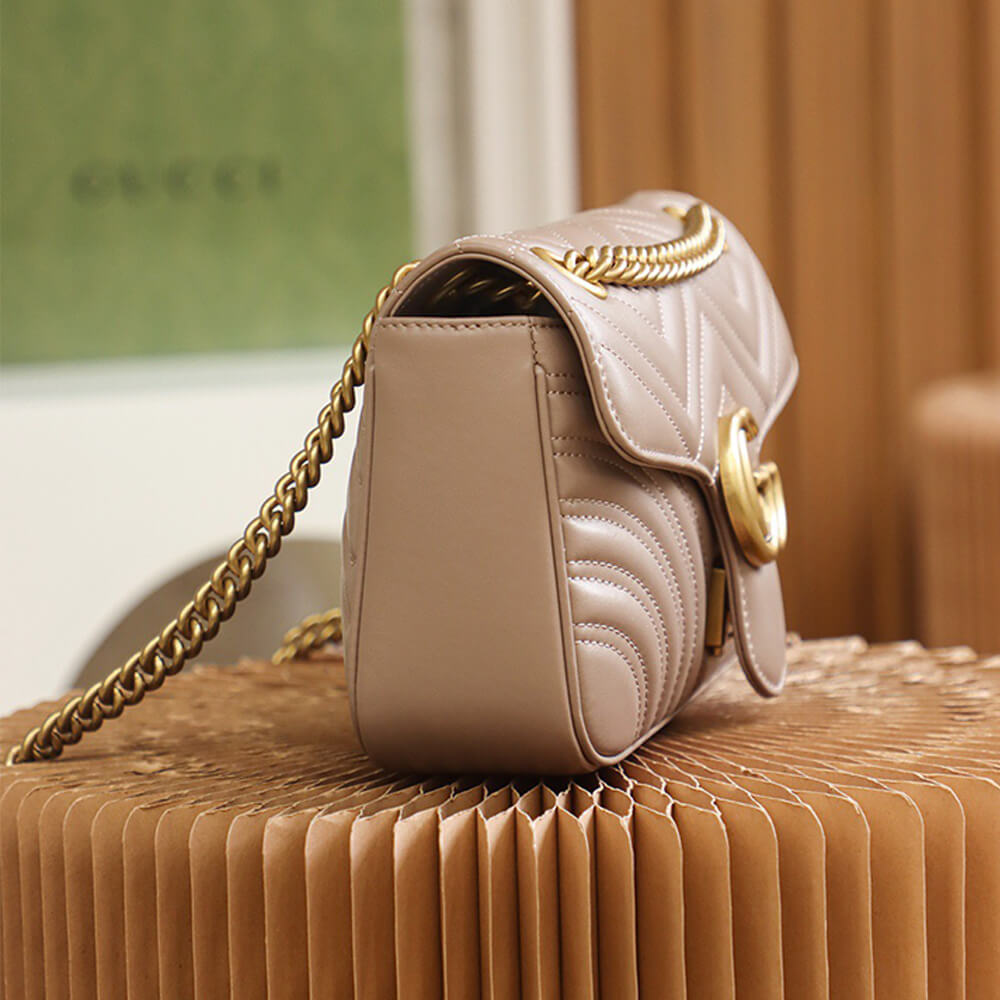 Gucci GG Marmont Small Matelassé Shoulder Bag