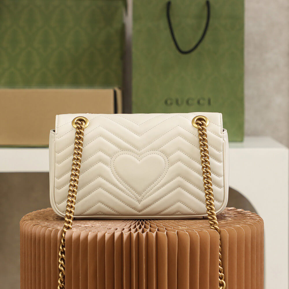 Gucci GG Marmont Small Matelassé Shoulder Bag