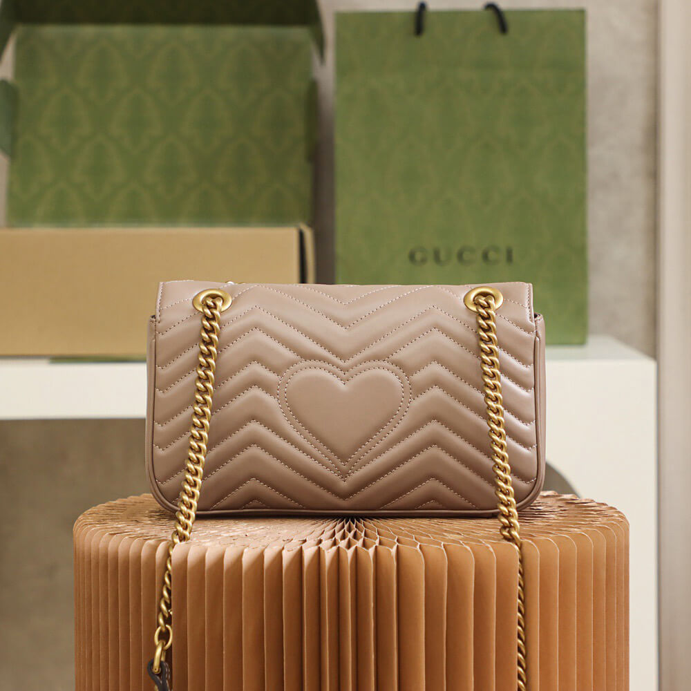 Gucci GG Marmont Small Matelassé Shoulder Bag