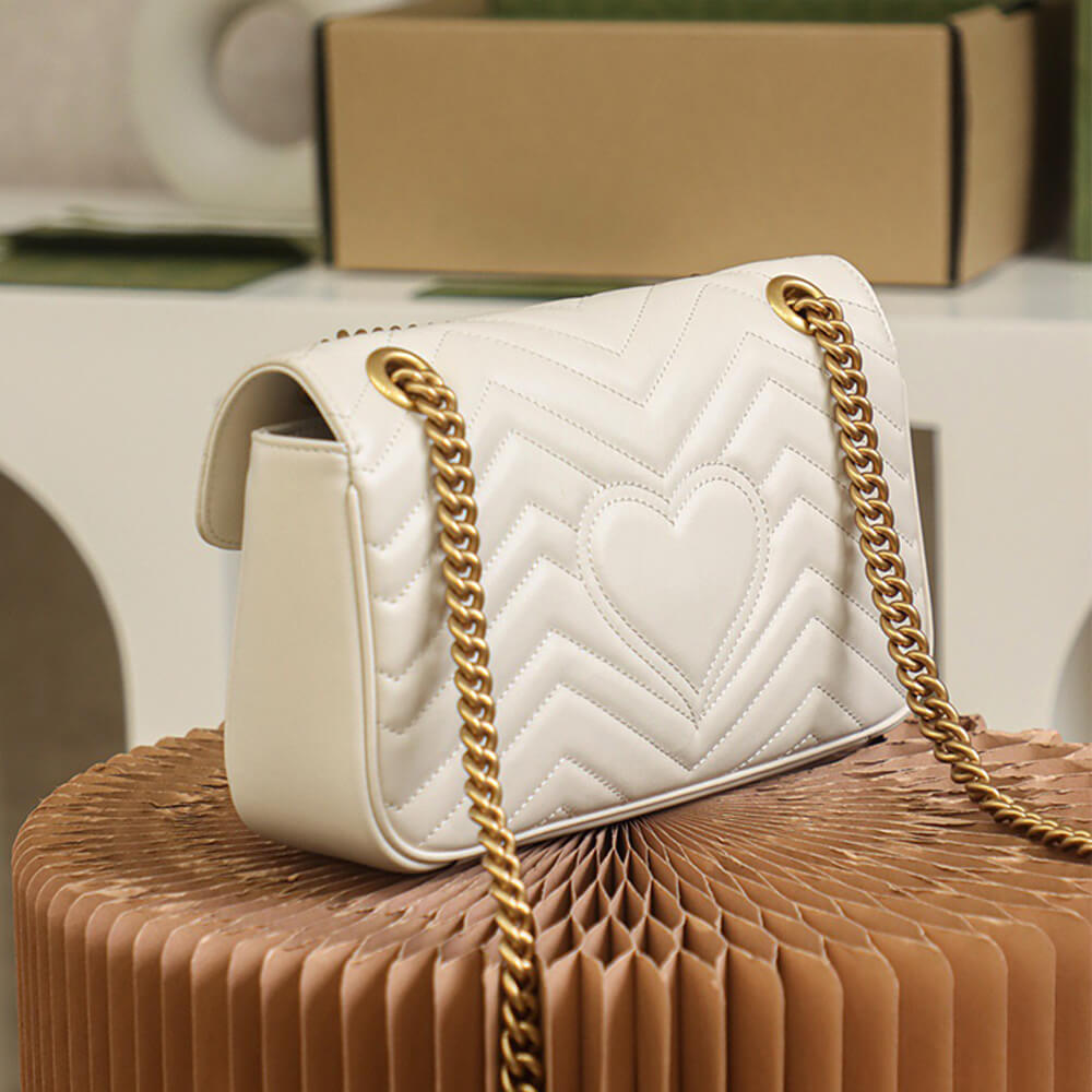 Gucci GG Marmont Small Matelassé Shoulder Bag